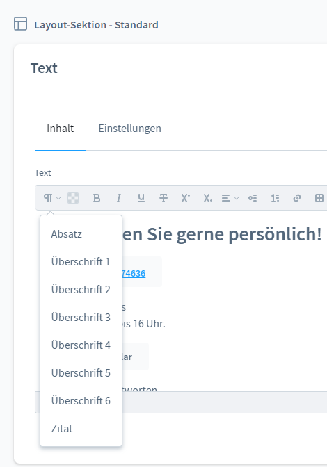 Shopware 6 SEO Überschriften anpassen